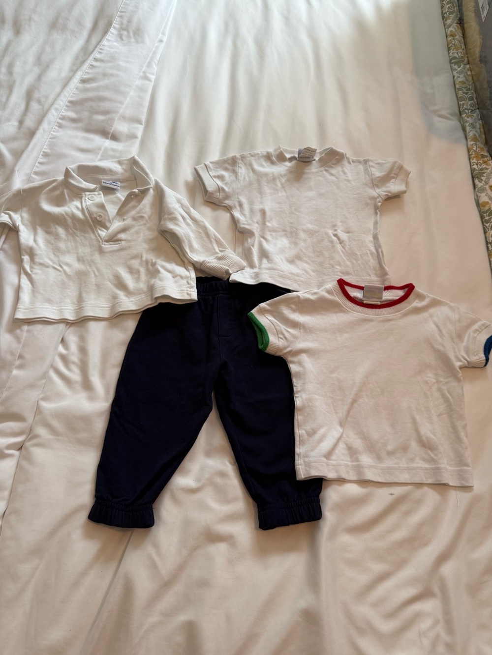 FLORENCE EISEMAN casual basics bundle set in blue size 6-9 months
